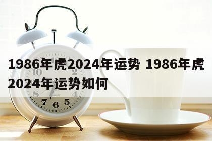 1986年虎2024年运势 1986年虎2024年运势如何