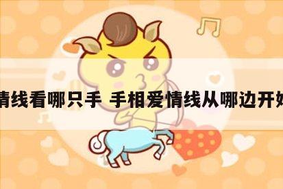 爱情线看哪只手 手相爱情线从哪边开始看