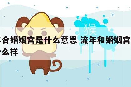 流年合婚姻宫是什么意思 流年和婚姻宫相冲会什么样