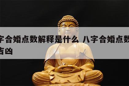 八字合婚点数解释是什么 八字合婚点数16点吉凶