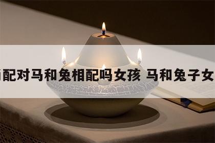 生肖配对马和兔相配吗女孩 马和兔子女关系
