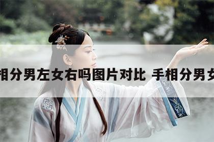 手相分男左女右吗图片对比 手相分男女么