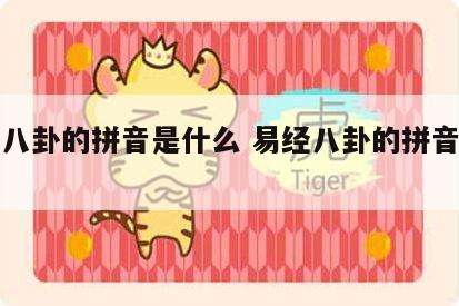 易经八卦的拼音是什么 易经八卦的拼音是什么呢