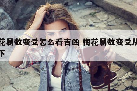 梅花易数变爻怎么看吉凶 梅花易数变爻从上往下