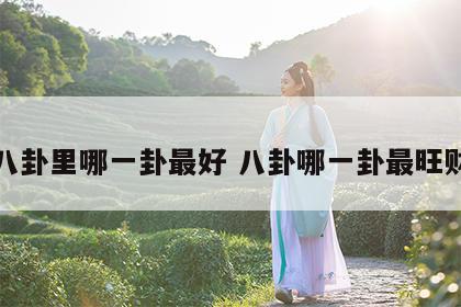 八卦里哪一卦最好 八卦哪一卦最旺财