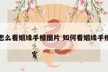 怎么看姻缘手相图片 如何看姻缘手相