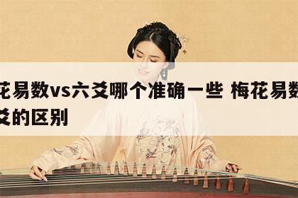 梅花易数vs六爻哪个准确一些 梅花易数与六爻的区别