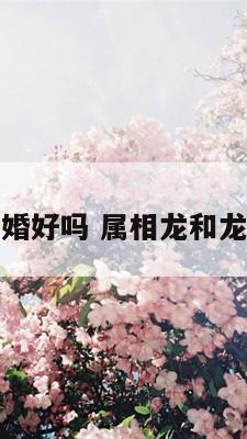 属相龙配龙婚好吗 属相龙和龙婚配怎么样