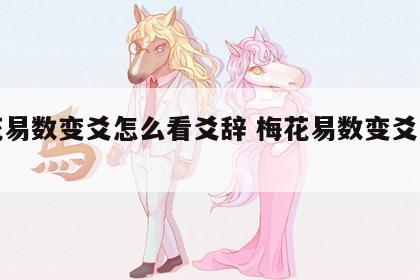 梅花易数变爻怎么看爻辞 梅花易数变爻怎么变