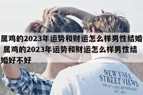 属鸡的2023年运势和财运怎么样男性结婚 属鸡的2023年运势和财运怎么样男性结婚好不好