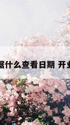 开业吉日根据什么查看日期 开业吉日怎么查