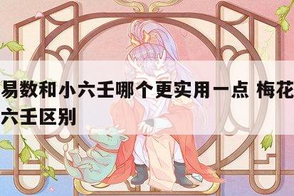 梅花易数和小六壬哪个更实用一点 梅花易数和小六壬区别