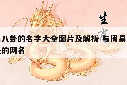 周易八卦的名字大全图片及解析 与周易八卦有关的网名