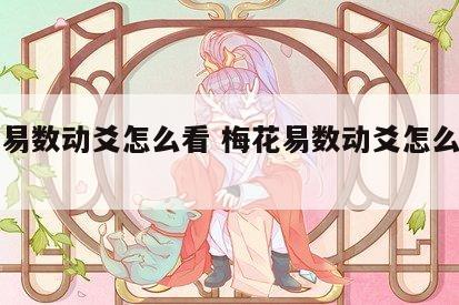 梅花易数动爻怎么看 梅花易数动爻怎么看阴阳