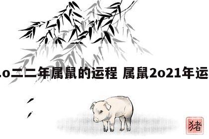 二o二二年属鼠的运程 属鼠2o21年运程
