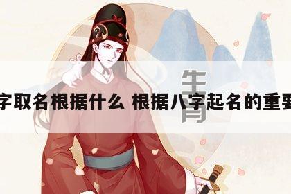 八字取名根据什么 根据八字起名的重要性