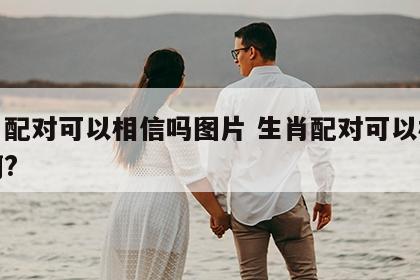 生肖配对可以相信吗图片 生肖配对可以相信么啊?