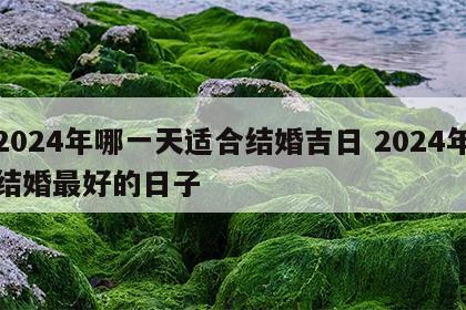 2024年哪一天适合结婚吉日 2024年结婚最好的日子
