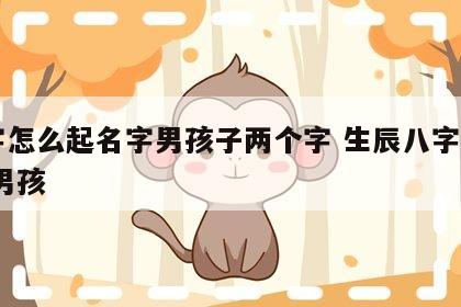 八字怎么起名字男孩子两个字 生辰八字起名字 男孩
