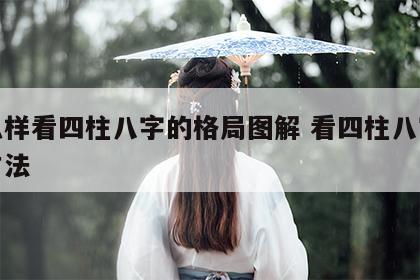 怎么样看四柱八字的格局图解 看四柱八字基本方法