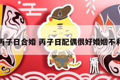 丙子日合婚 丙子日配偶很好婚姻不利