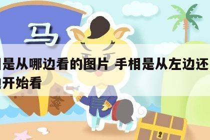 手相是从哪边看的图片 手相是从左边还是从右边开始看