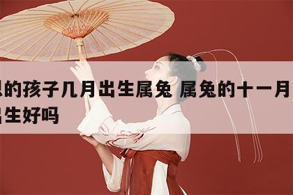 报恩的孩子几月出生属兔 属兔的十一月十二月出生好吗