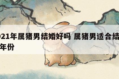 2021年属猪男结婚好吗 属猪男适合结婚的年份