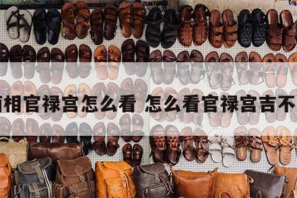 面相官禄宫怎么看 怎么看官禄宫吉不吉