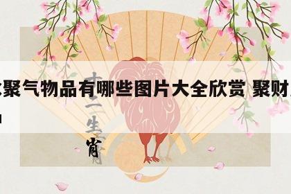 风水聚气物品有哪些图片大全欣赏 聚财风水物品