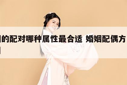 婚姻的配对哪种属性最合适 婚姻配偶方向及属相