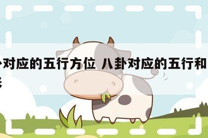 八卦对应的五行方位 八卦对应的五行和名称由来