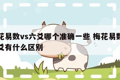 梅花易数vs六爻哪个准确一些 梅花易数和六爻有什么区别