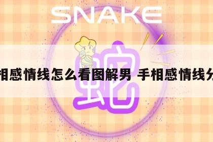 手相感情线怎么看图解男 手相感情线分析