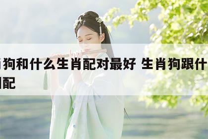 生肖狗和什么生肖配对最好 生肖狗跟什么生肖相配
