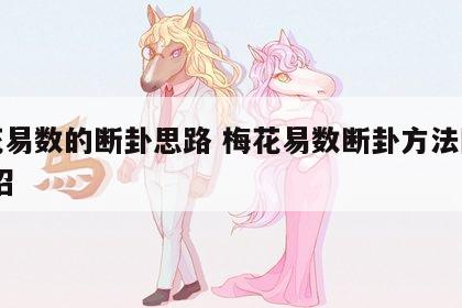 梅花易数的断卦思路 梅花易数断卦方法图解 绝招