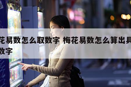 梅花易数怎么取数字 梅花易数怎么算出具体的数字