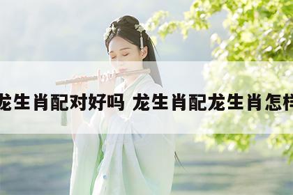 龙生肖配对好吗 龙生肖配龙生肖怎样