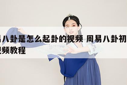 周易八卦是怎么起卦的视频 周易八卦初学入门视频教程