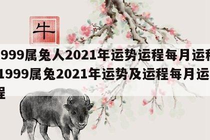 1999属兔人2021年运势运程每月运程 1999属兔2021年运势及运程每月运程