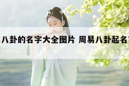 周易八卦的名字大全图片 周易八卦起名字大全