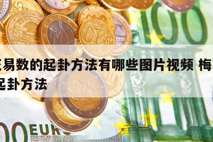 梅花易数的起卦方法有哪些图片视频 梅花易数 起卦方法