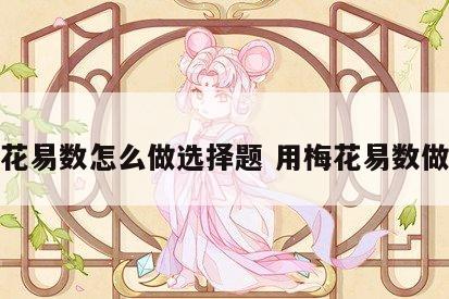梅花易数怎么做选择题 用梅花易数做题
