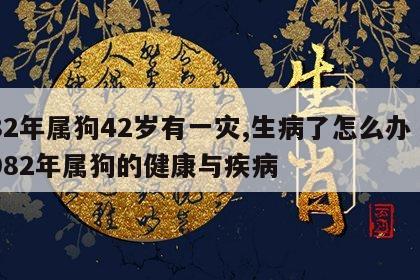 82年属狗42岁有一灾,生病了怎么办 1982年属狗的健康与疾病