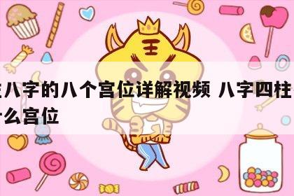 四柱八字的八个宫位详解视频 八字四柱各代表什么宫位