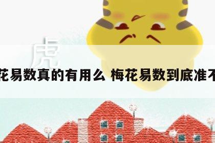 梅花易数真的有用么 梅花易数到底准不准