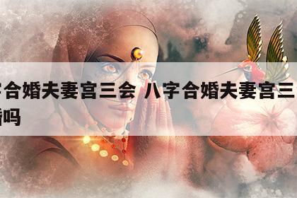 八字合婚夫妻宫三会 八字合婚夫妻宫三会会离婚吗