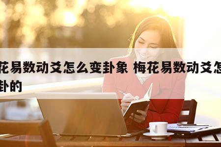 梅花易数动爻怎么变卦象 梅花易数动爻怎么变卦的