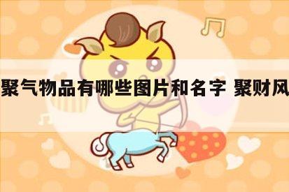 风水聚气物品有哪些图片和名字 聚财风水物品