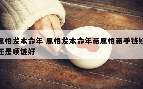 属相龙本命年 属相龙本命年带属相带手链好还是项链好
